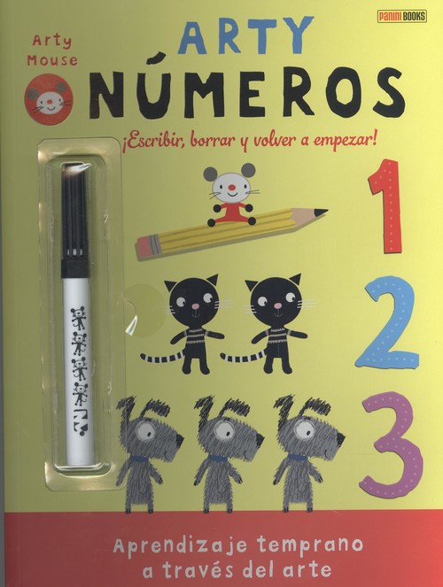 Knjiga NUMEROS PEGATINAS BORRABLES 