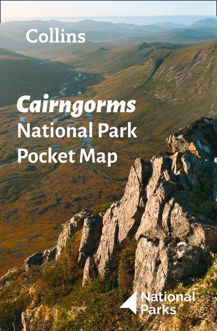 Tiskovina Cairngorms National Park Pocket Map National Parks UK
