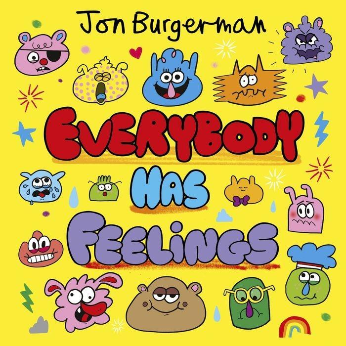 Knjiga Everybody Has Feelings Jon Burgerman