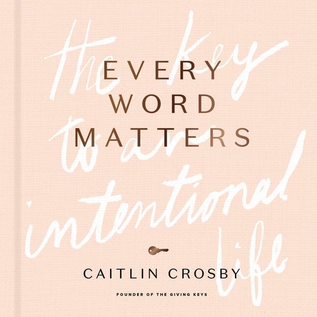 Kniha Every Word Matters 