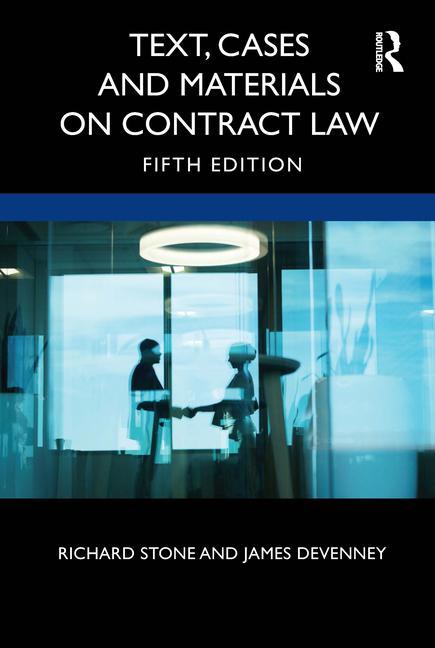 Carte Text, Cases and Materials on Contract Law Stone