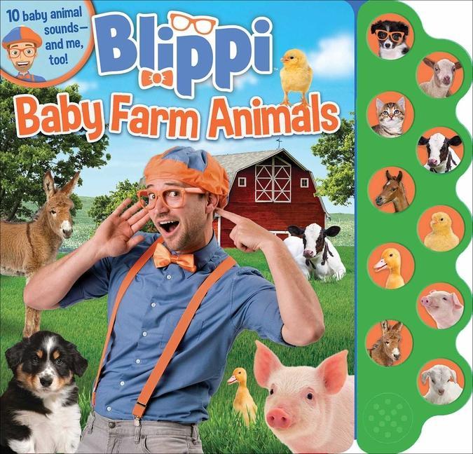 Book Blippi: Baby Farm Animals 