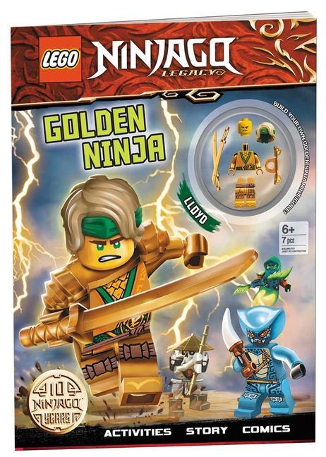 Book Lego Ninjago: Golden Ninja [With Minifigure] 