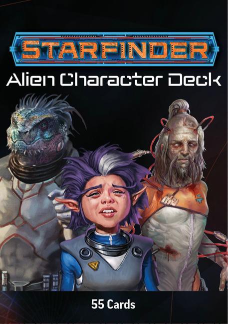 Joc / Jucărie Starfinder Alien Character Deck Paizo Staff