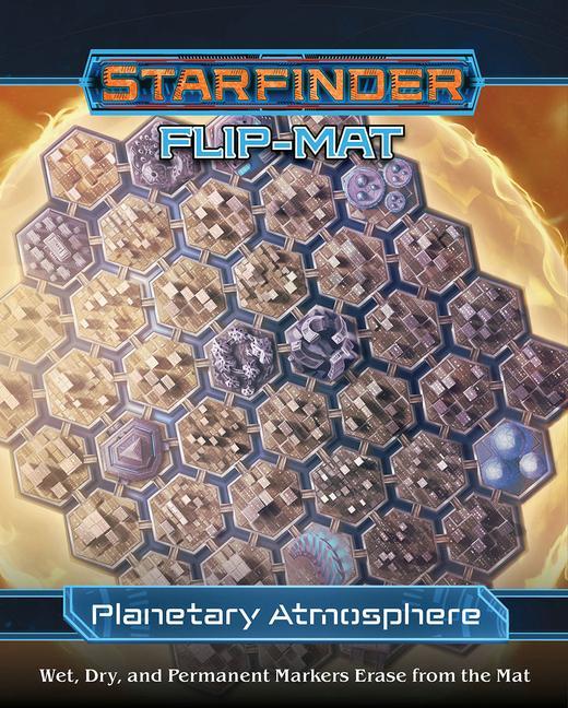 Játék Starfinder Flip-Mat: Planetary Atmosphere Damien Mammoliti