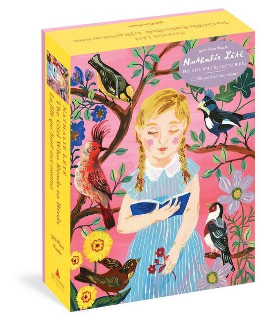 Joc / Jucărie Nathalie Lete: The Girl Who Reads to Birds 500-Piece Puzzle Nathalie Lete