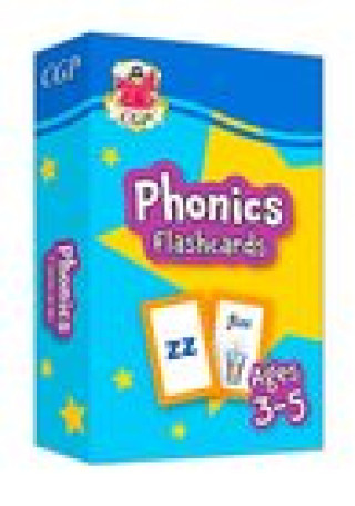 Book Phonics Flashcards for Ages 3-5 