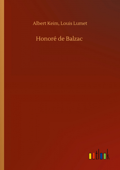 Könyv Honore de Balzac 