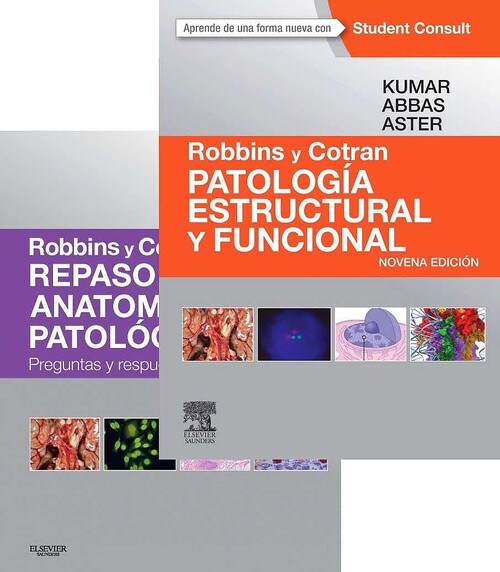 Carte Lote Robbins y Cotran. Repaso de anatomía patológica + Robbins y Cotran. Patolog KLATT