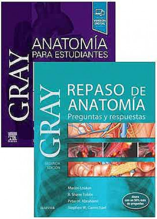 Kniha PACK ANATOMÍA PARA ESTUDIANTES +GRAY. REPASO DE ANATOMÍA DRAKE