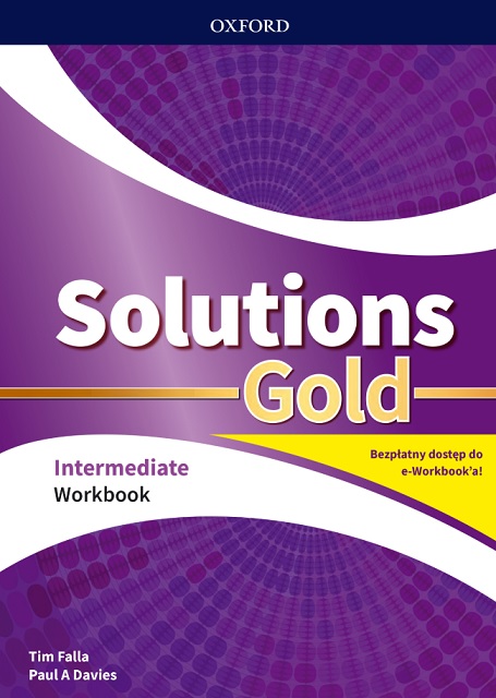 Carte Solutions Gold. Intermediate. Workbook + kod online. Wyd.2020 Tim Falla