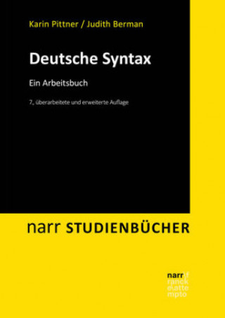 Kniha Deutsche Syntax Judith Berman