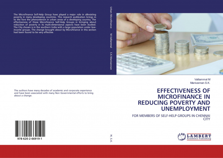 Knjiga Effectiveness of Microfinance in Reducing Poverty and Unemployment Manivannan S. K.