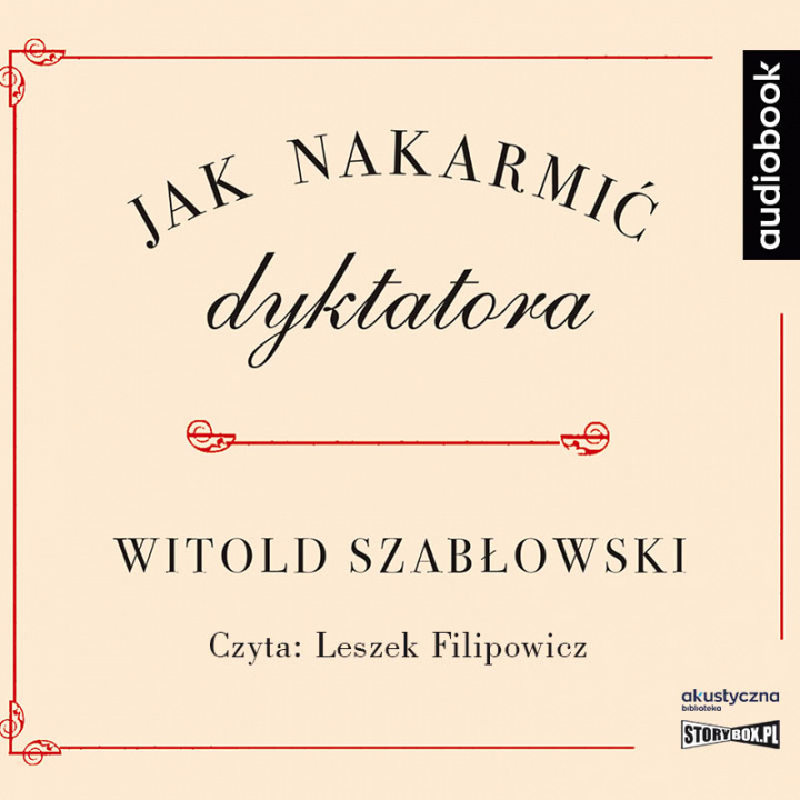 Kniha CD MP3 Jak nakarmić dyktatora Witold Szabłowski