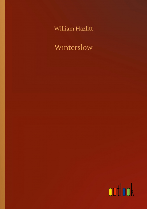 Knjiga Winterslow William Hazlitt