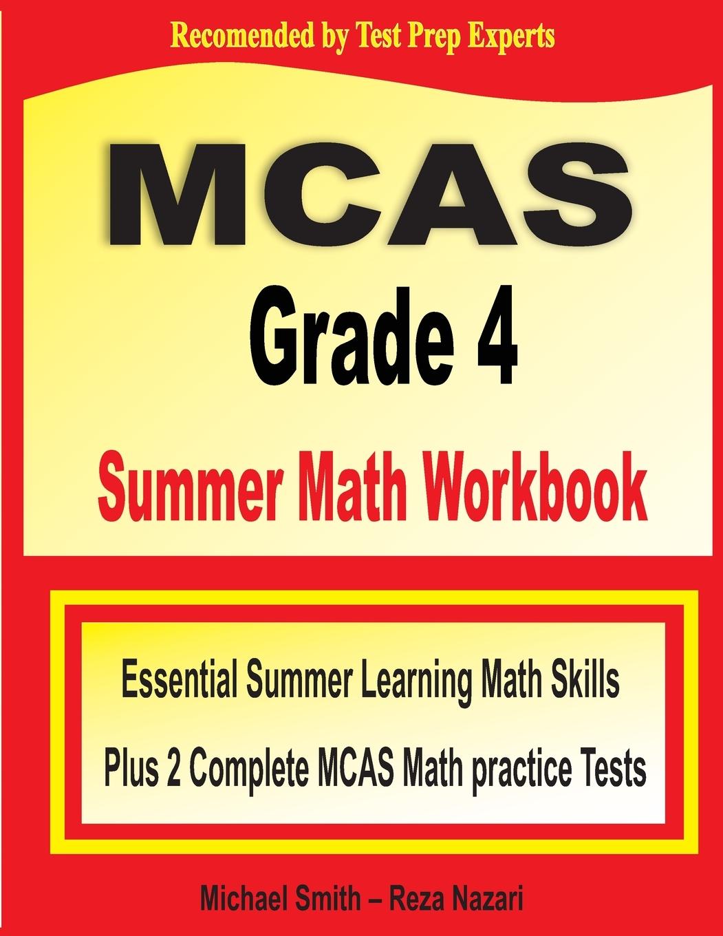 Könyv MCAS Grade 4 Summer Math Workbook Reza Nazari