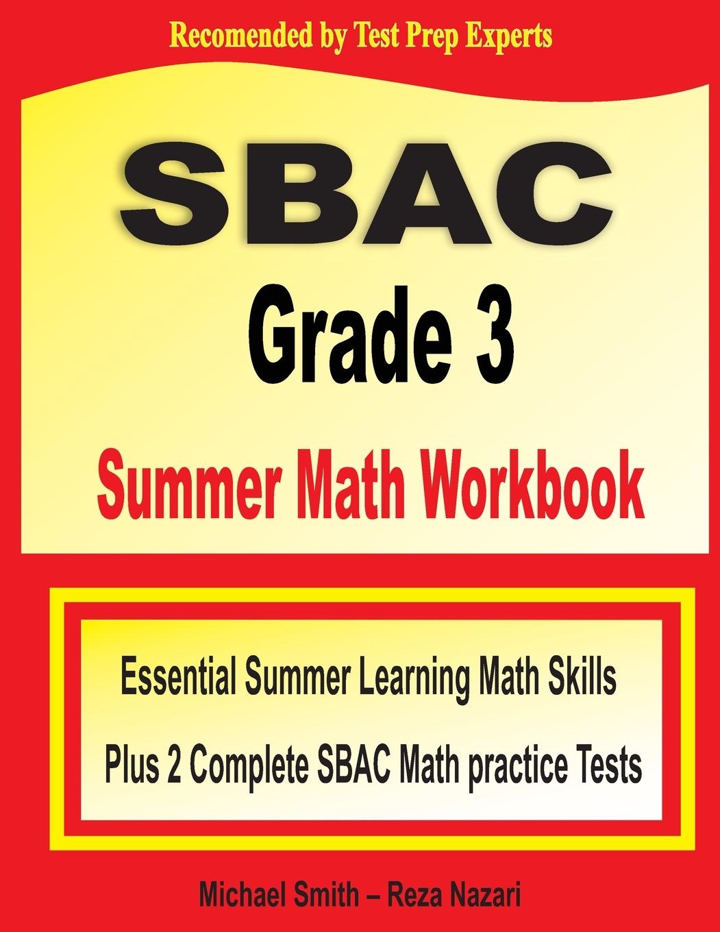 Könyv SBAC Grade 3 Summer Math Workbook Reza Nazari