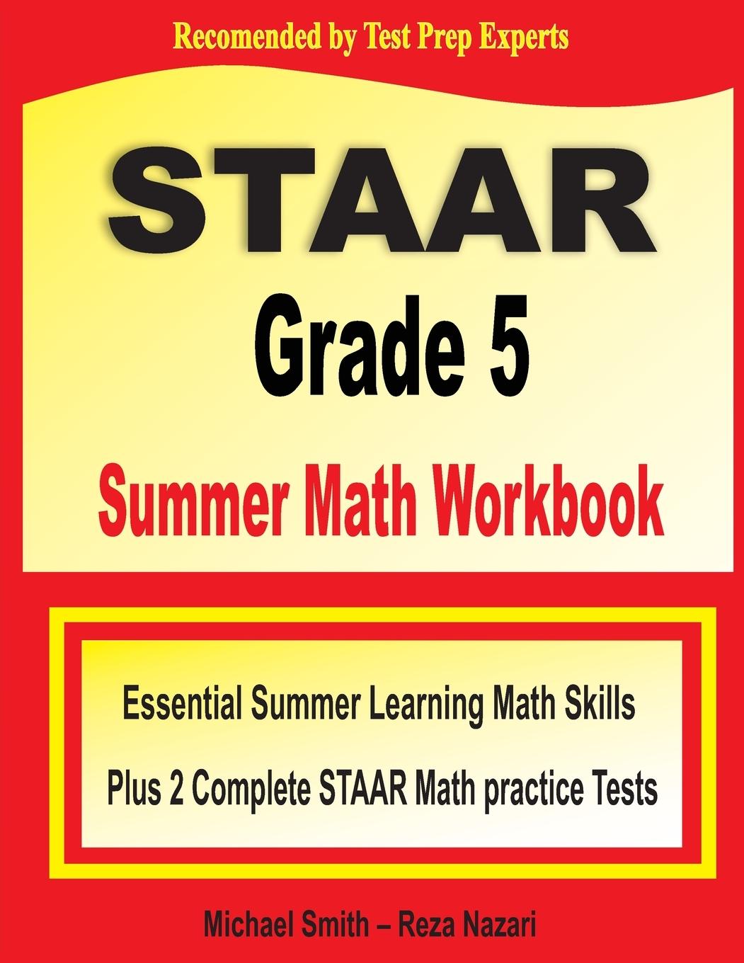Knjiga STAAR Grade 5 Summer Math Workbook Reza Nazari