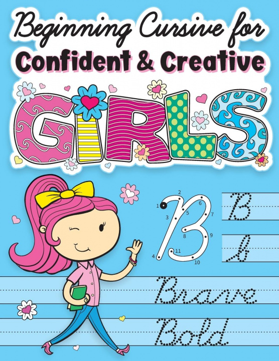 Book Beginning Cursive for Confident & Creative Girls Big Dreams Art Supplies