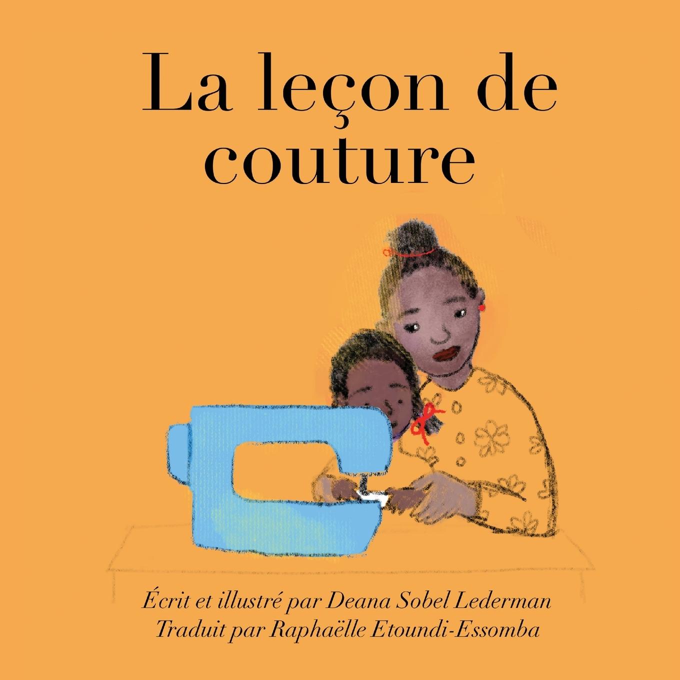 Kniha La lecon de couture Deana Sobel Lederman