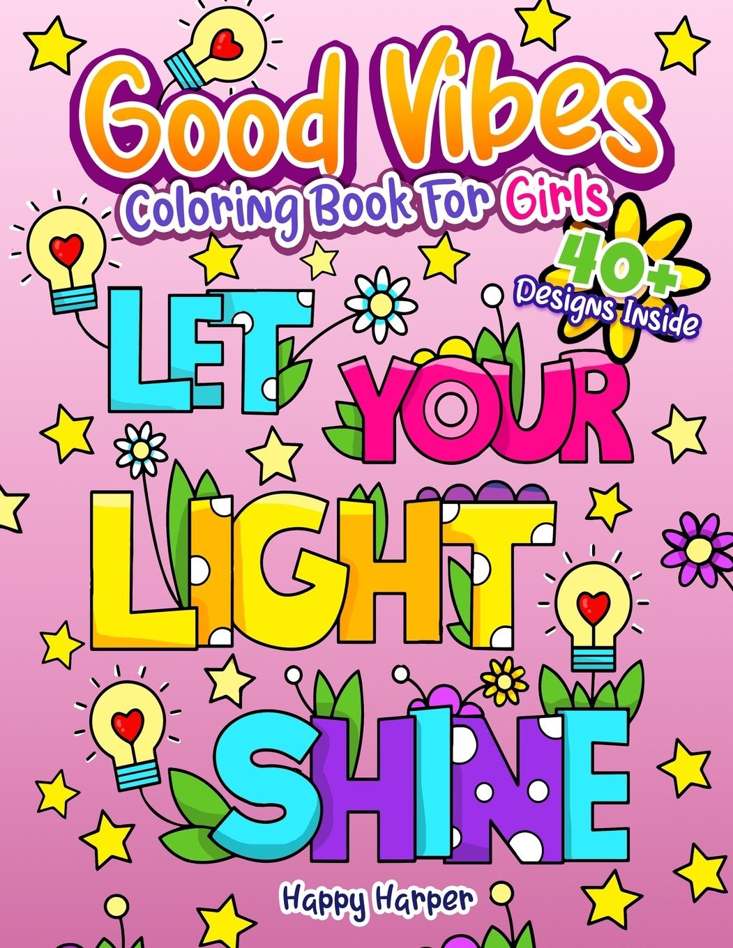 Książka Good Vibes Coloring Book 