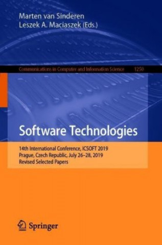 Knjiga Software Technologies Marten van Sinderen