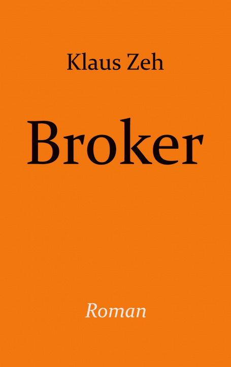 Book Broker Klaus Zeh