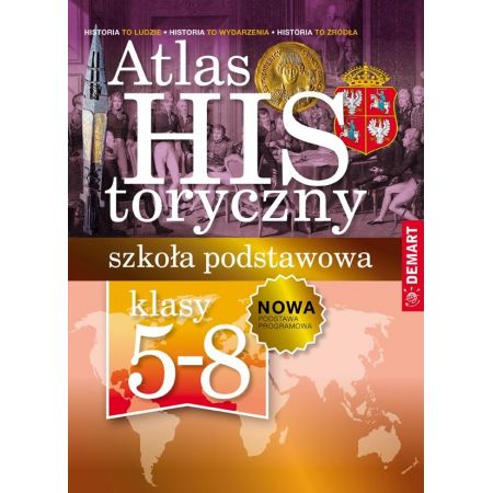 Carte Atlas historyczny Szkoła podstawowa 5-8 