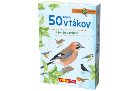 Printed items Expedícia príroda: 50 našich vtákov 