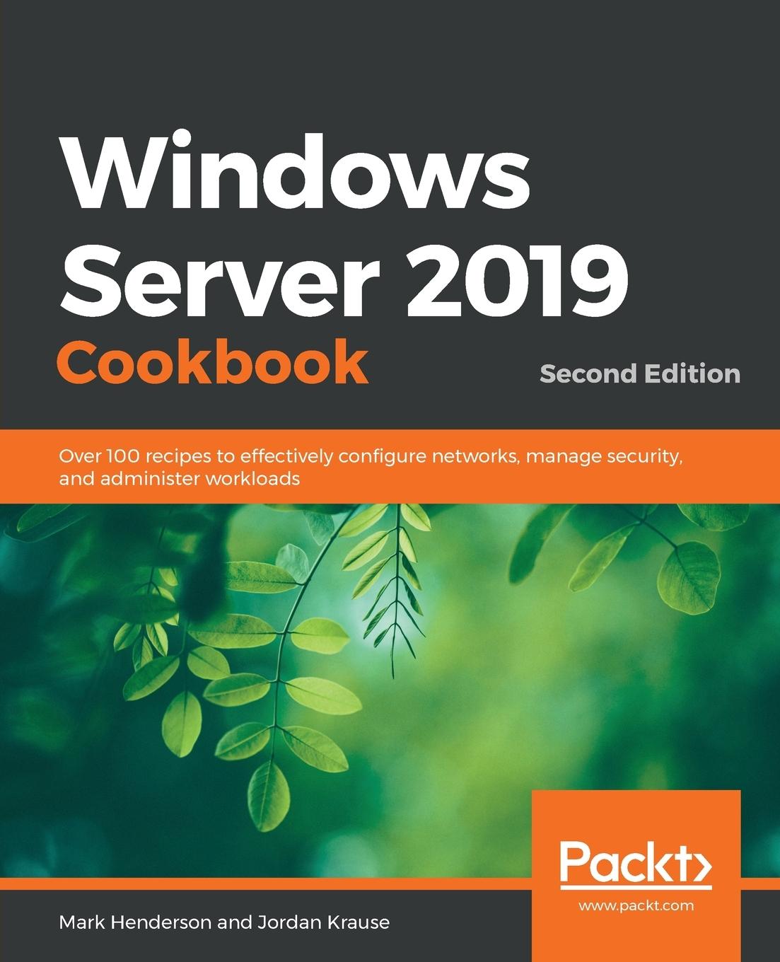 Kniha Windows Server 2019 Cookbook Jordan Krause