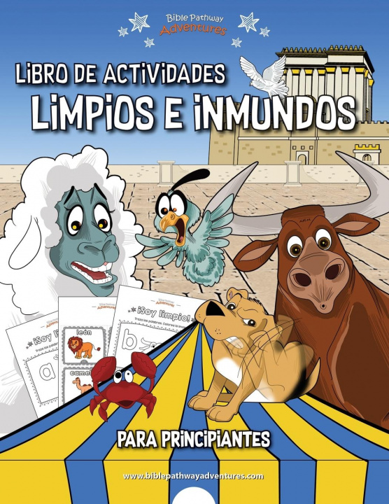 Carte Libro de Actividades Limpios e Inmundos para principiantes 