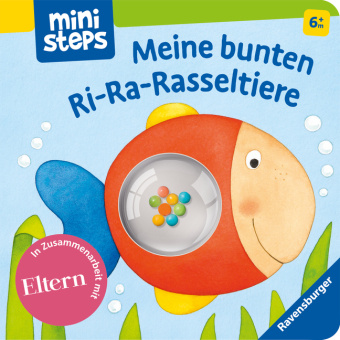 Kniha ministeps: Meine bunten Ri-Ra-Rasseltiere Monika Neubacher-Fesser