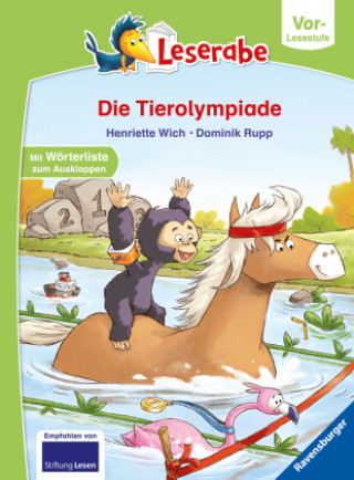 Könyv Die Tierolympiade - Leserabe ab Vorschule - Erstlesebuch für Kinder ab 5 Jahren Dominik Rupp