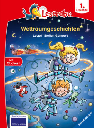 Könyv Leserabe - 1. Lesestufe: Weltraumgeschichten Steffen Gumpert