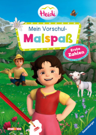 Книга Heidi: Mein Vorschul-Malspaß Erste Zahlen 