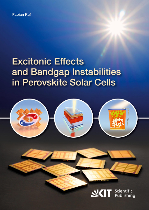 Knjiga Excitonic Effects and Bandgap Instabilities in Perovskite Solar Cells Fabian Christopher Ruf