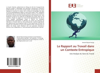 Libro Le Rapport au Travail dans un Contexte Entropique SAMUEL NYOCK ILOUGA