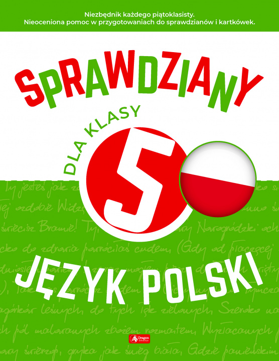 Książka Sprawdziany dla klasy 5 Język polski Lasek Anna