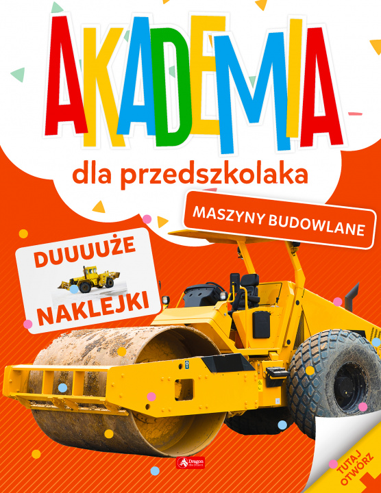 Carte Akademia dla przedszkolaka Maszyny budowlane opracowanie zbiorowe