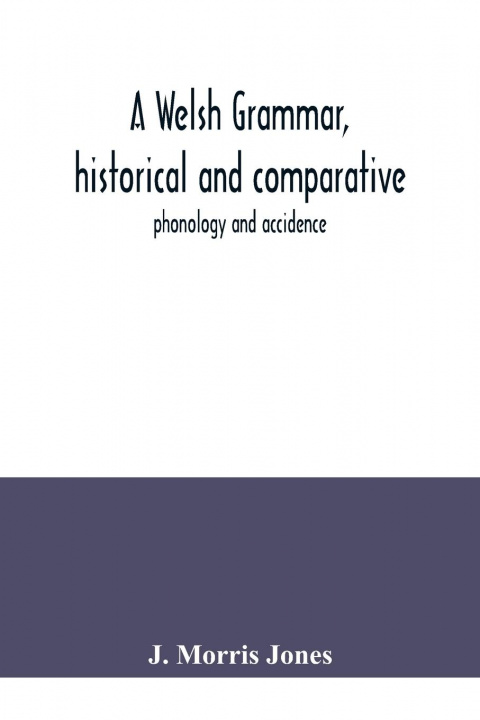 Könyv Welsh grammar, historical and comparative 