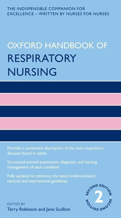 Carte Oxford Handbook of Respiratory Nursing Jane Scullion