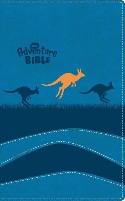 Książka Nasb, Adventure Bible, Leathersoft, Blue, Full Color Interior, Red Letter Edition, 1995 Text, Comfort Print 