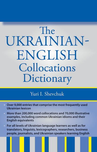 Kniha Ukrainian-English Collocation Dictionary 