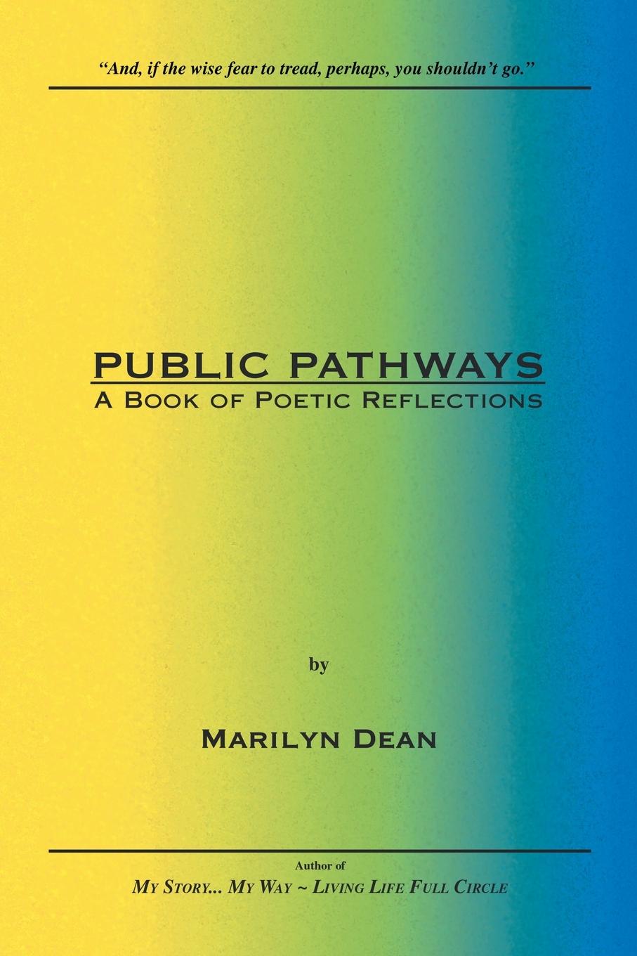 Knjiga Public Pathways Marilyn Dean