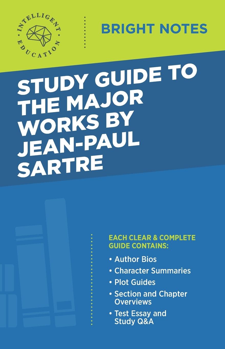 Könyv Study Guide to the Major Works by Jean-Paul Sartre 