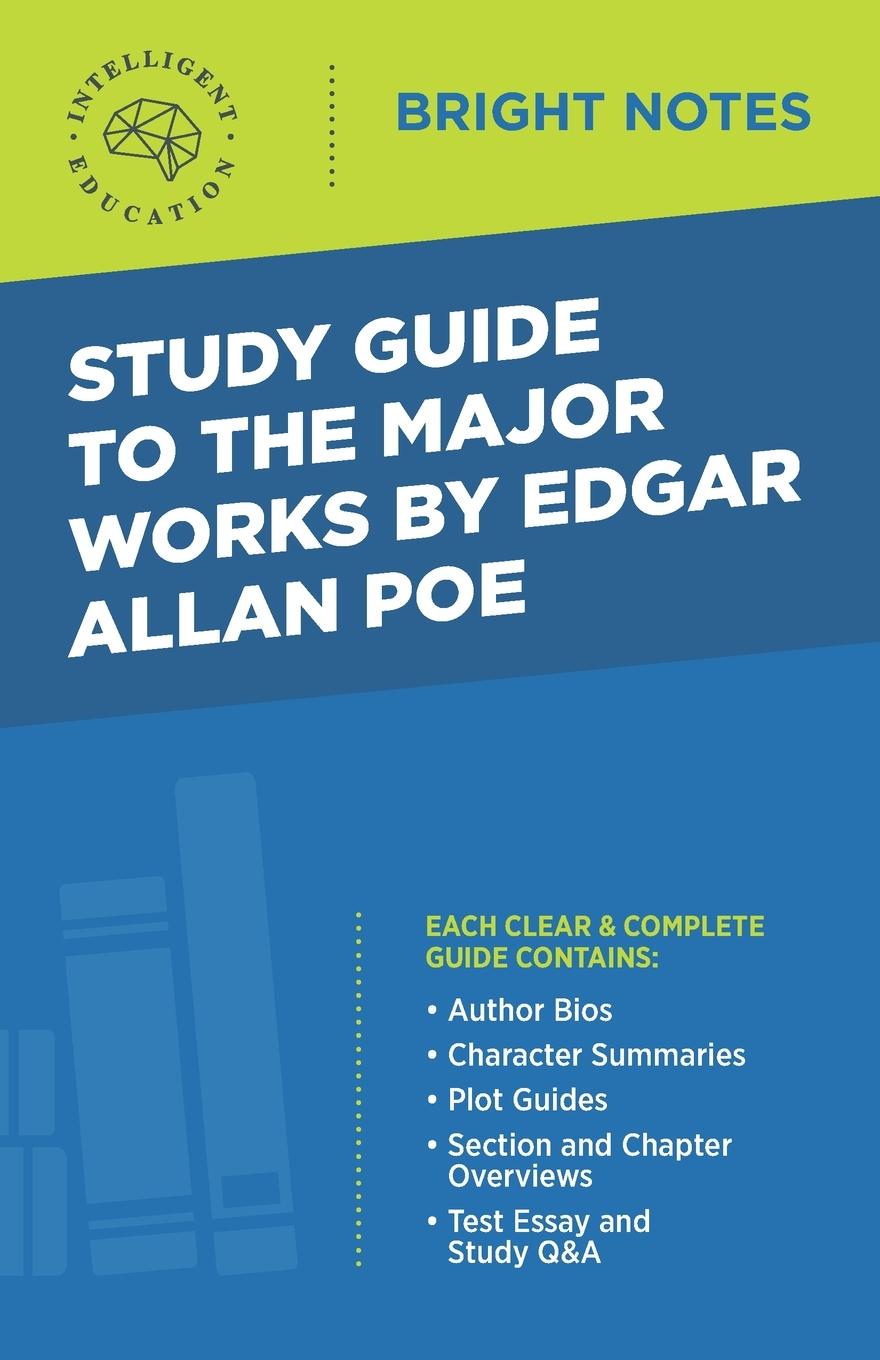 Knjiga Study Guide to the Major Works by Edgar Allan Poe 