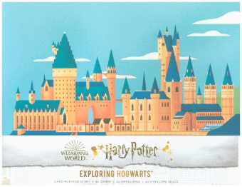 Prasa Harry Potter: Exploring Hogwarts Card Portfolio Set Insight Editions