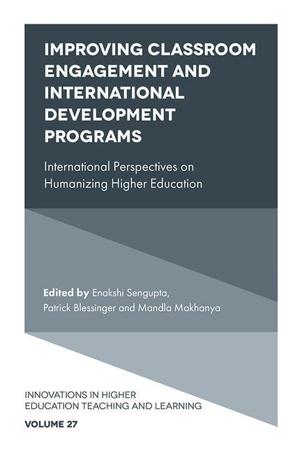 Knjiga Improving Classroom Engagement and International Development Programs Patrick Blessinger