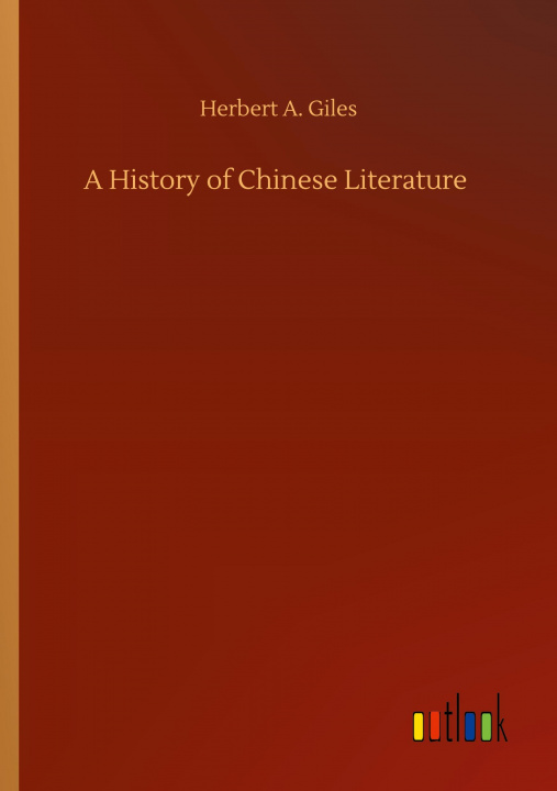 Könyv History of Chinese Literature 