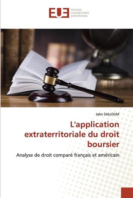 Buch L'application extraterritoriale du droit boursier Jahn SALLOUM